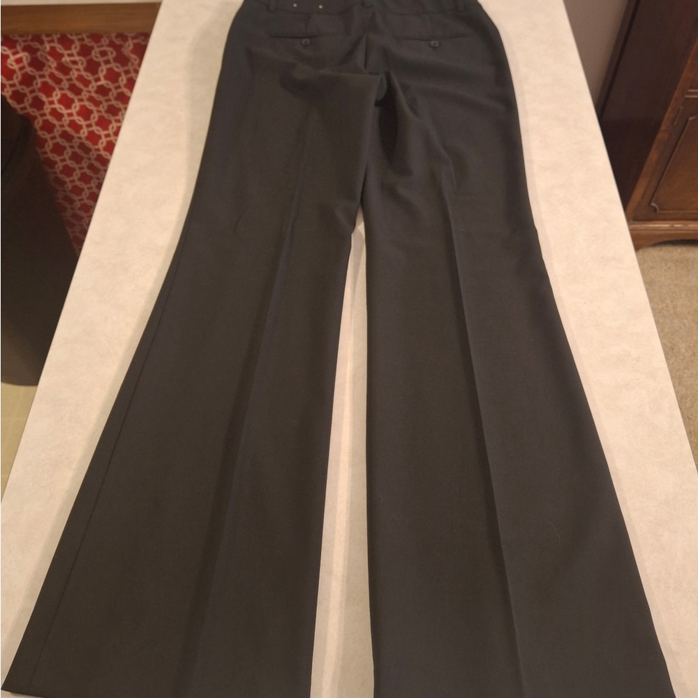 Express Charcoal Wide-Leg Pants